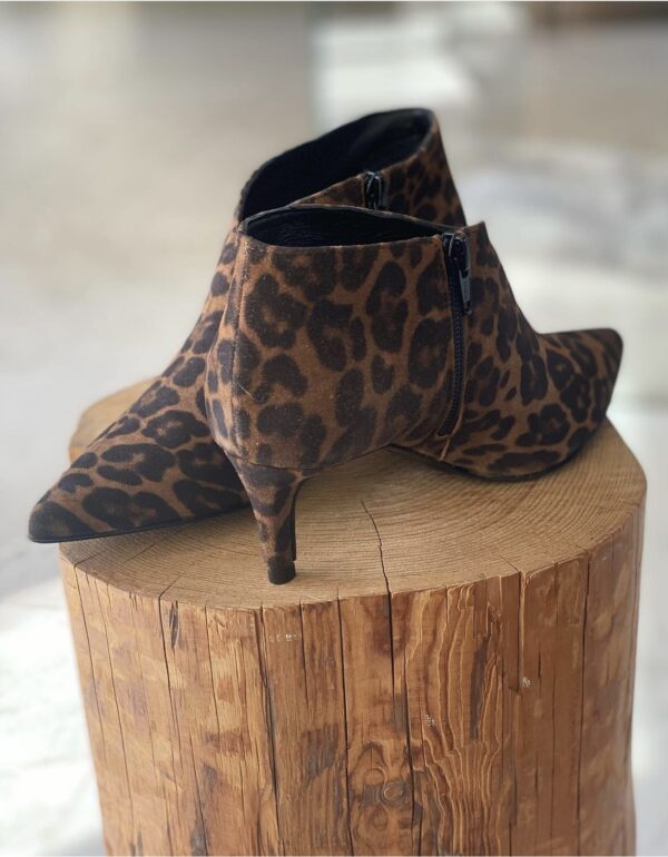 Tronchetto camoscio animalier - immagine 2