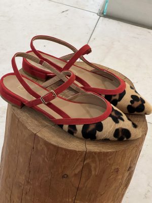 Slingback cavallino