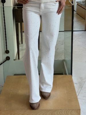 Jeans bianco swaroswy