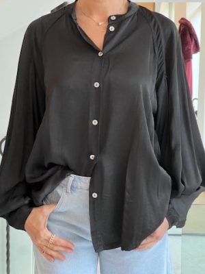 Camicia basic nera