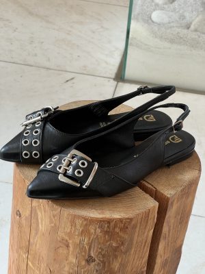 Sling back fibia nera