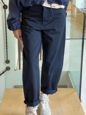 Jeans carrot blu