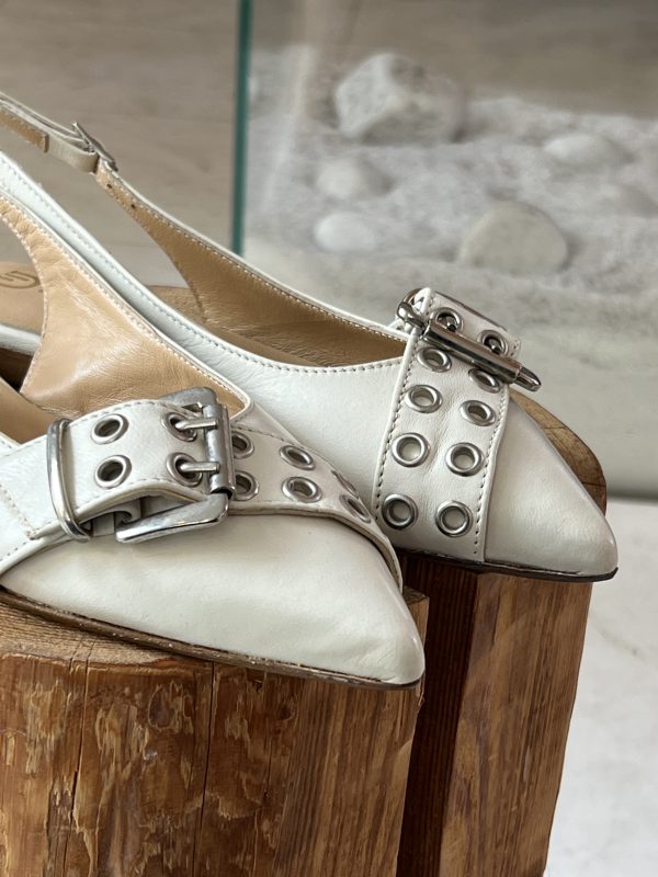 Sling back fibia latte - immagine 6