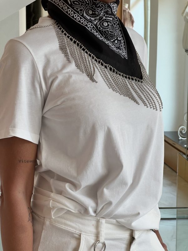 Tshirt bandana nera - immagine 3