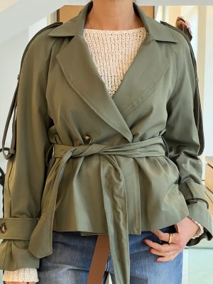 Trench verde militare