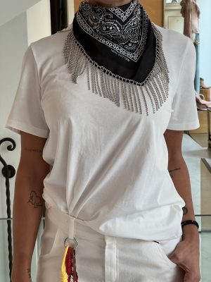 Tshirt bandana nera