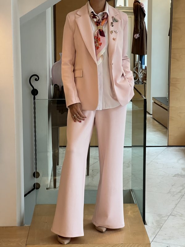 Pantalone elastico rosa - immagine 4