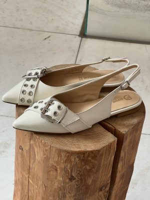 Sling back fibia latte