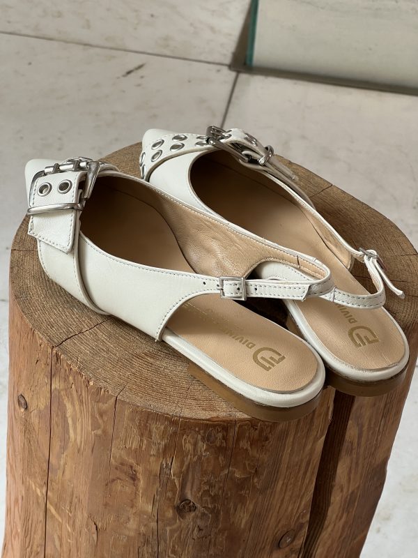 Sling back fibia latte - immagine 5
