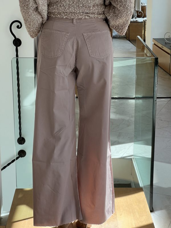 Jeans Frida rosa miu cotone leggero - immagine 4