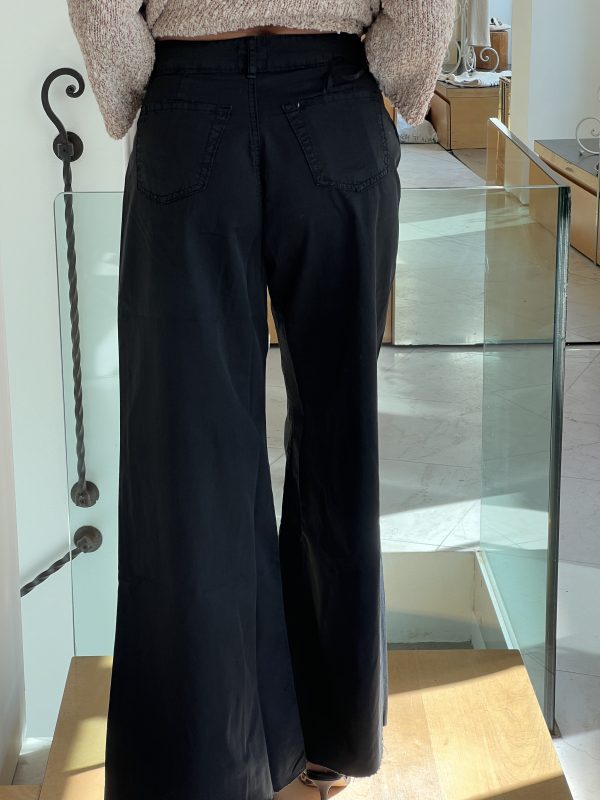 Jeans Frida nero cotone leggero - immagine 4
