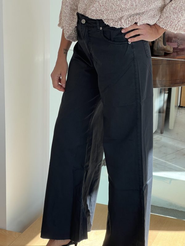 Jeans Frida nero cotone leggero - immagine 2