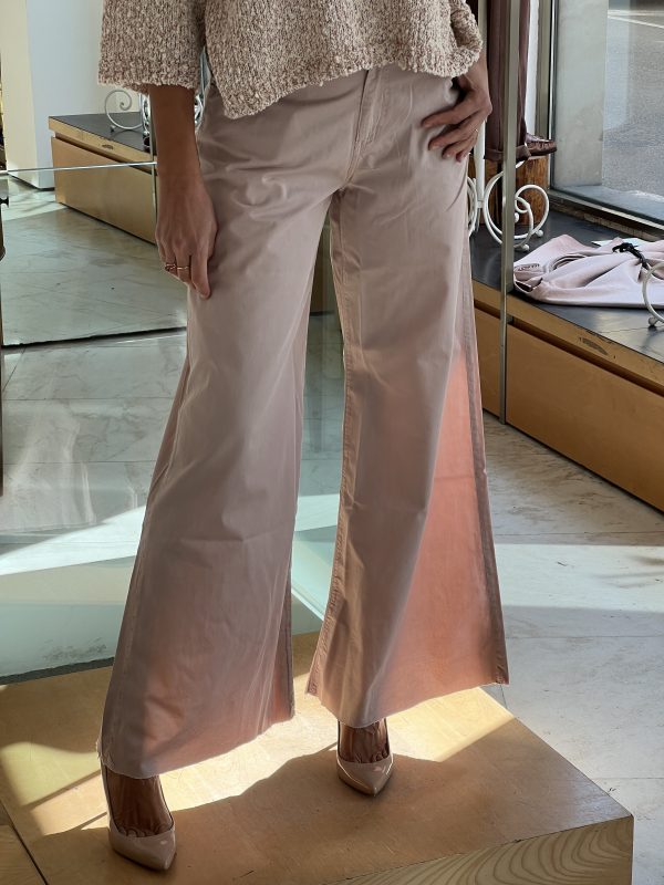 Jeans Frida rosa miu cotone leggero - immagine 5