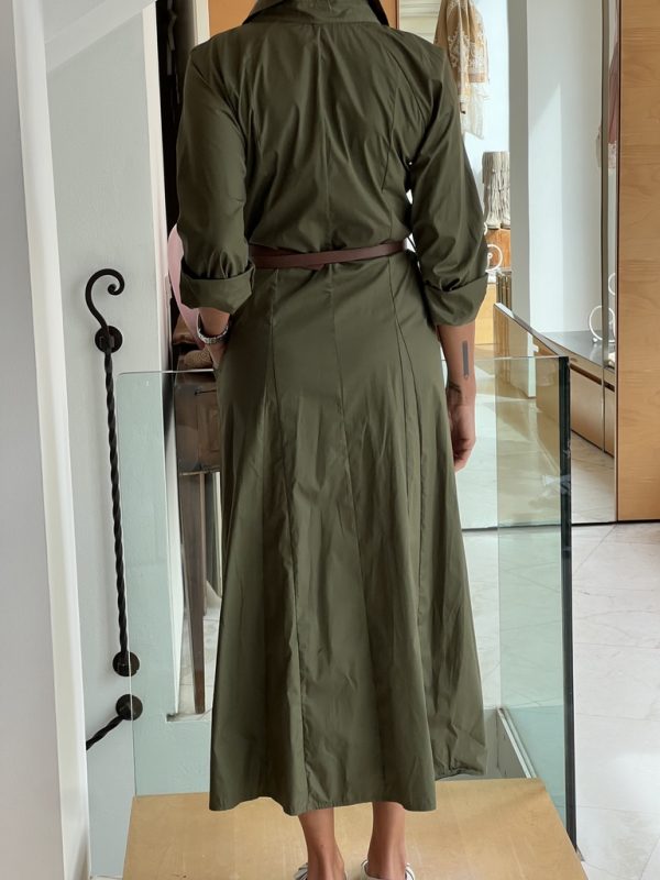 Chemisier verde militare - immagine 4