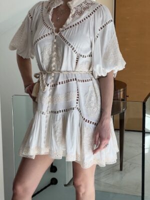 Abito crochet corto