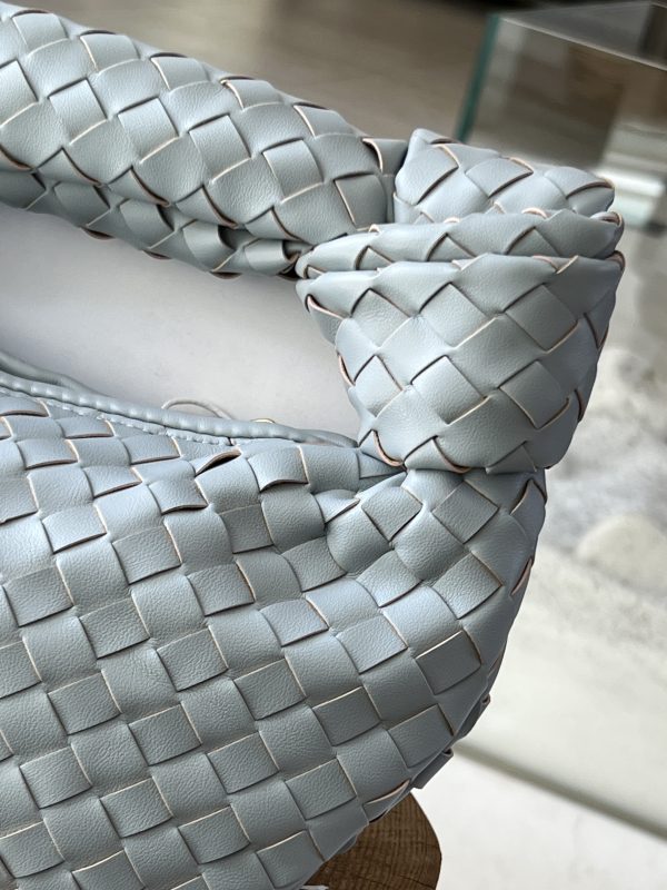 Borsa bottega azzurro polvere - immagine 2