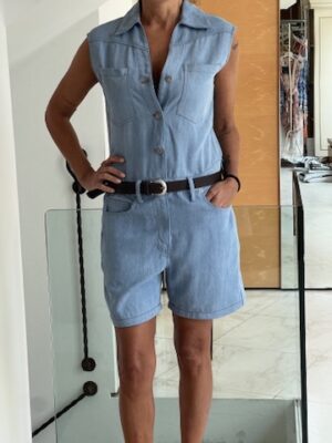 Jumpsiut denim corta