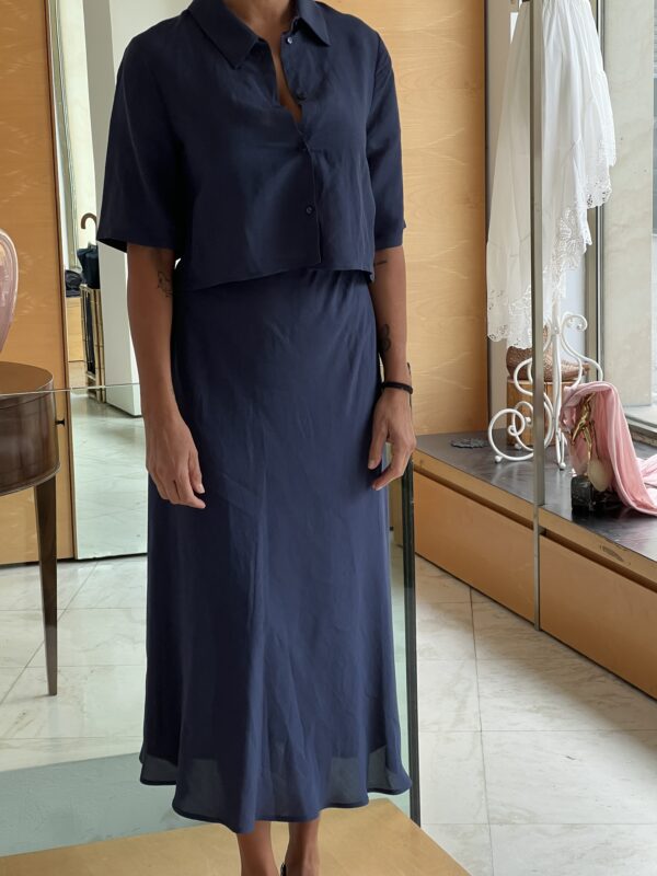 Set gonna camicia blu - immagine 2