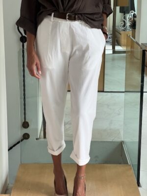Pantalone jolly bianco