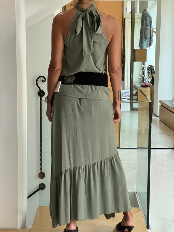 Set top gonna verde militare - immagine 4