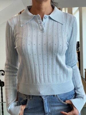 Polettina pizzo azzurra