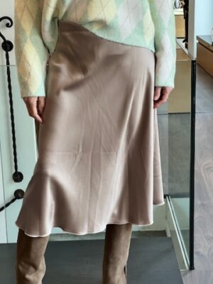 Longuette raso mastice