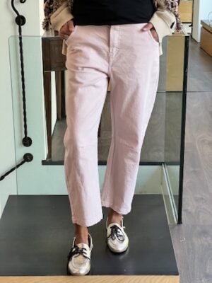 Pantalone carrot rosa