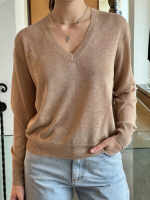 Scollo a v regular sabbia