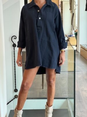 Abito /casacca denim blu