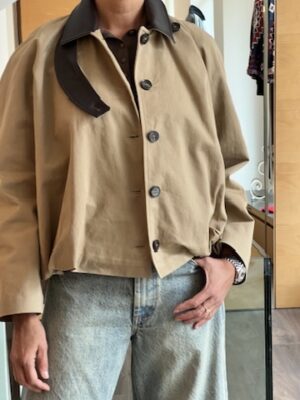 Giacca bottega beige