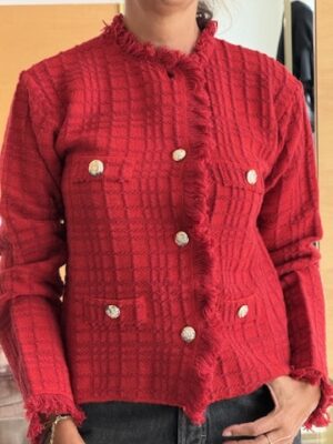 Giacchina chanel rossa