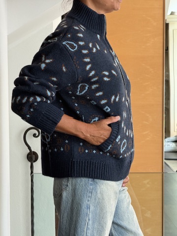 Bomber bandana blu - immagine 2
