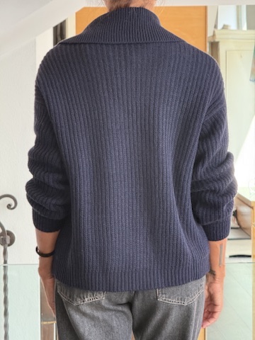 P coat maglia blu - immagine 2