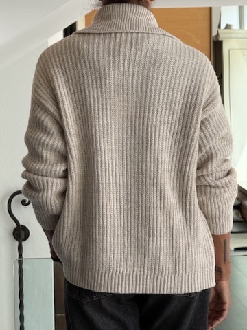 P coat maglia naturale - immagine 2
