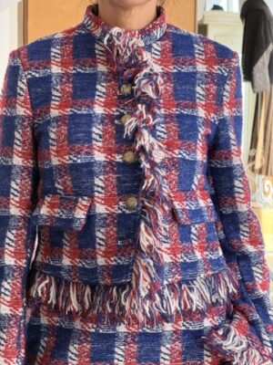 Giacca chanel bluette